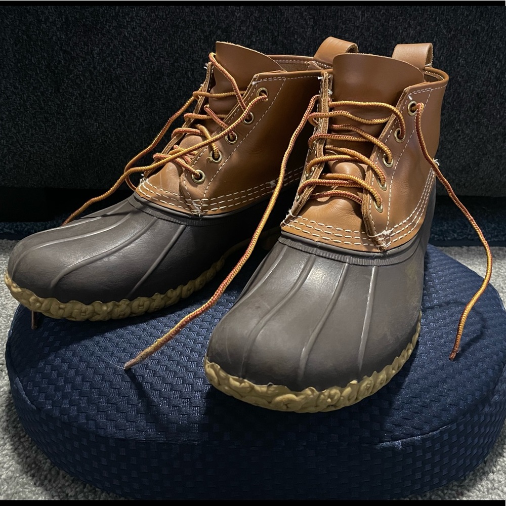 LL Bean 6” “Bean Boots” Tan/Brown size 10